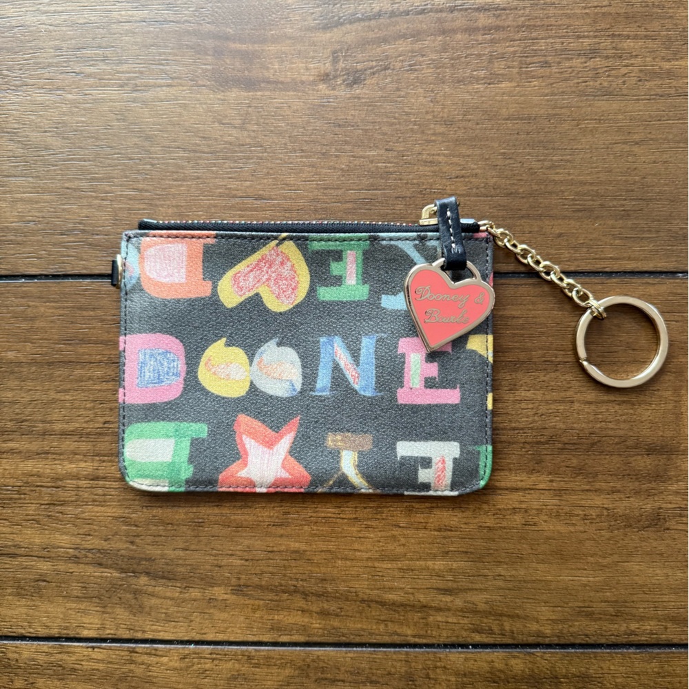 Dooney & Bourke Multicolor Logo Wallet